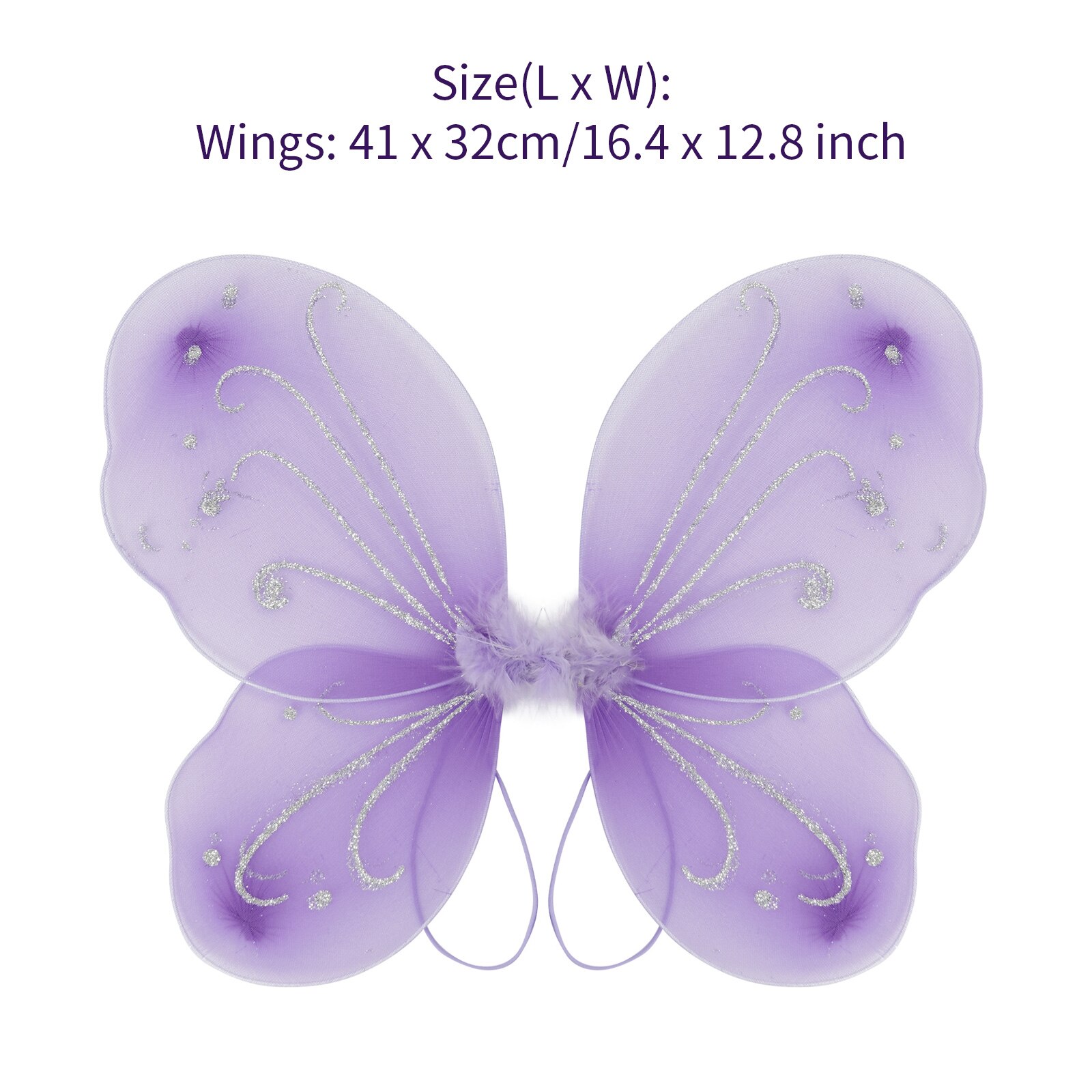 Butterfly Fairy Wings Dress Up Wing Birthday Party Favor Accessory Girls Glitter Butterfly Costume Halloween Costume Photography