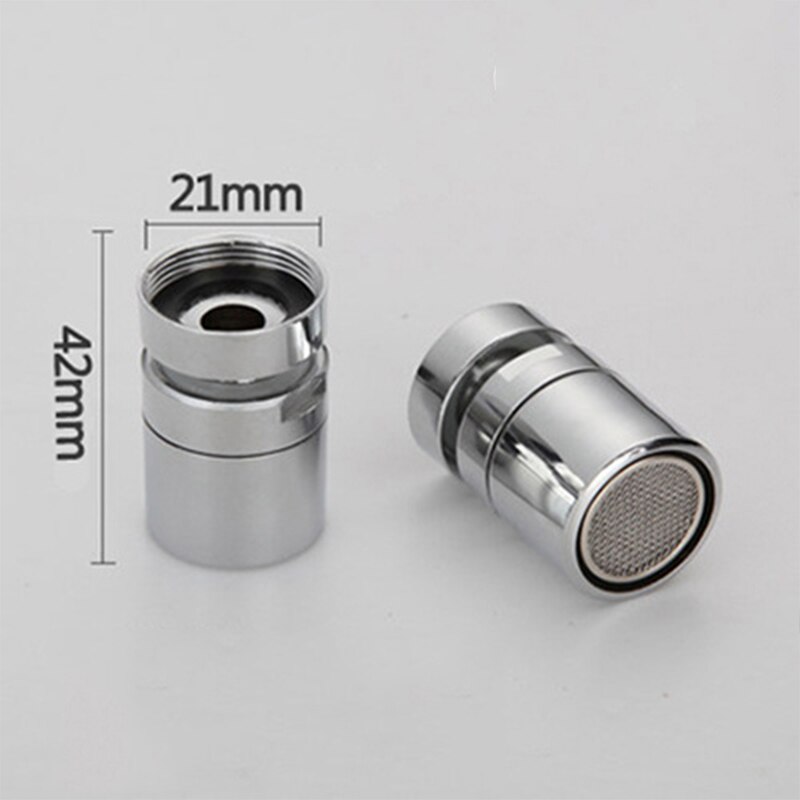 Faucet Nozzle 360 Degree Aerator Outlet Swivel Tap Water Saving Sprayer Tap Head Sink Mixer Flexible Kitchen Supplies: 21mm