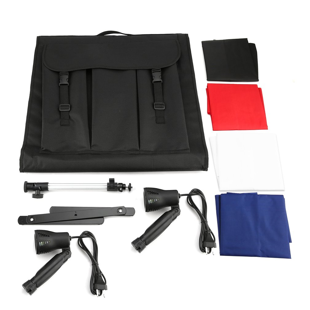 Portable Size 40cm Foldable Photography Camera Photo Studio Box Light Tent Set Box Set for Digital DSLR Camera