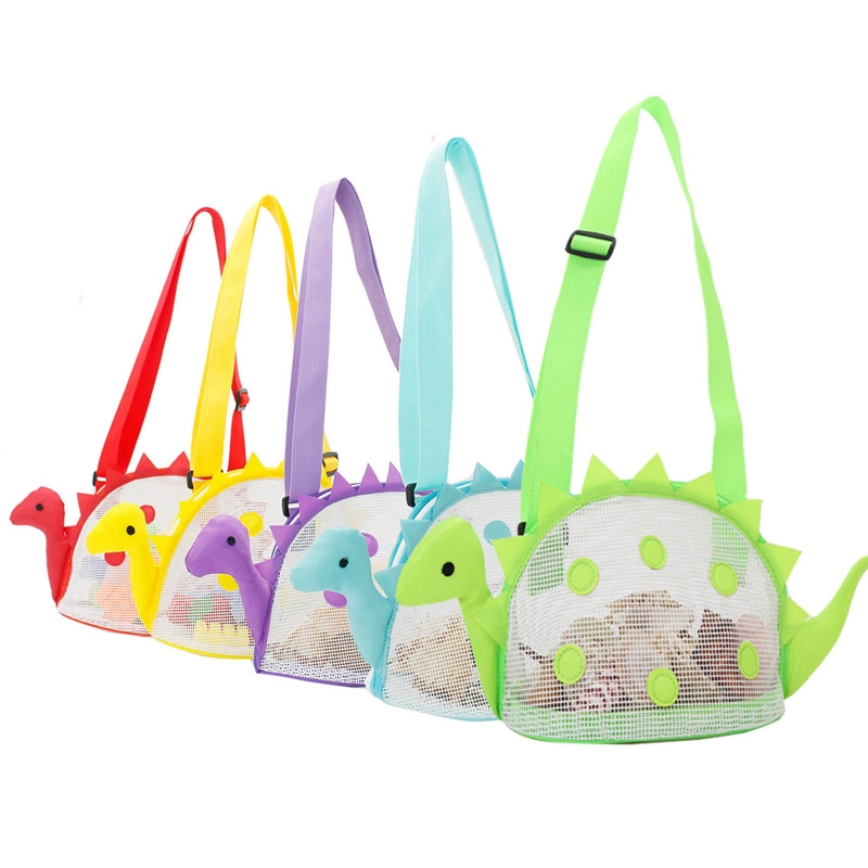 Waterproof Beach Bag Summer Water Play Shoulder Bag with Adjustable &amp; Hangable Strap Children Bathing Swimming Accessory