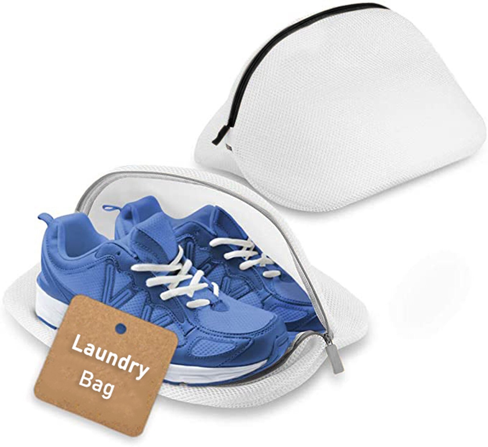 Filet à linge rembourré en Polyester, sac de lavage, protège les chaussures, sac de séchage, lavable à la Machine