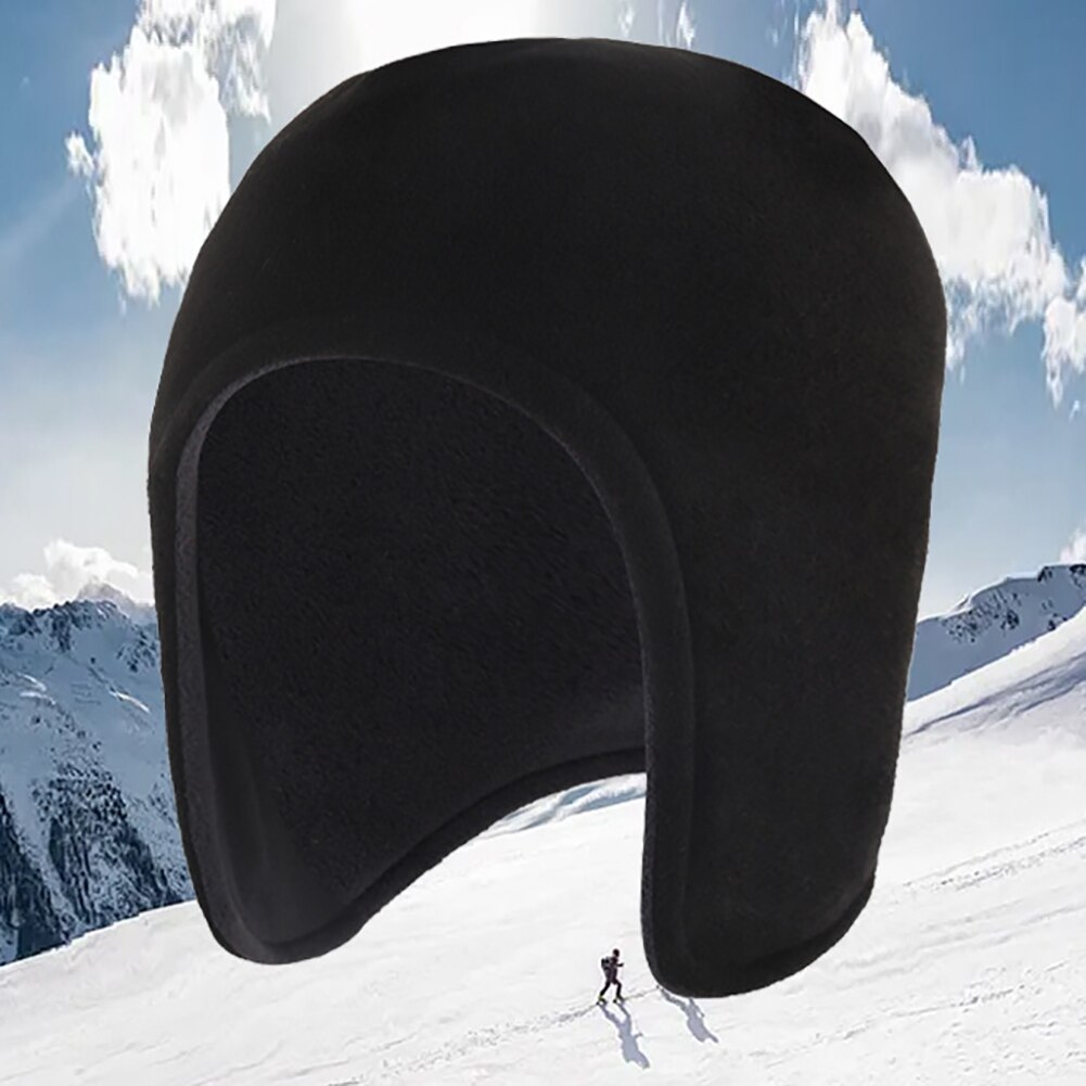 Outdoor Adult Winter Fleece Hat Ear Protection Solid Keep Warm Soft Bonnet Hats Windproof Cycling Earflaps Beanie Cap Snow Hat