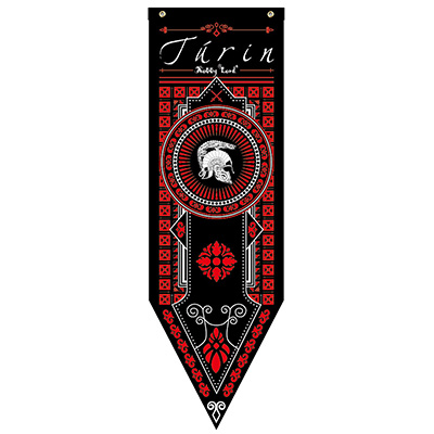 Erebor Arkenstone Lotr Flagge Rivendell Rohan Arthedain Ancalagon die Schwarz Saruman Wohnkultur Fahnen Banner Dekoration Valance S2: Turin