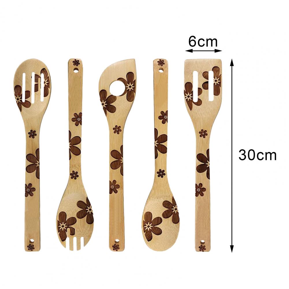 Bamboo natural wood tableware spoon colander spoon special nano- soup skimmer cooking spoon wooden kitchen tool