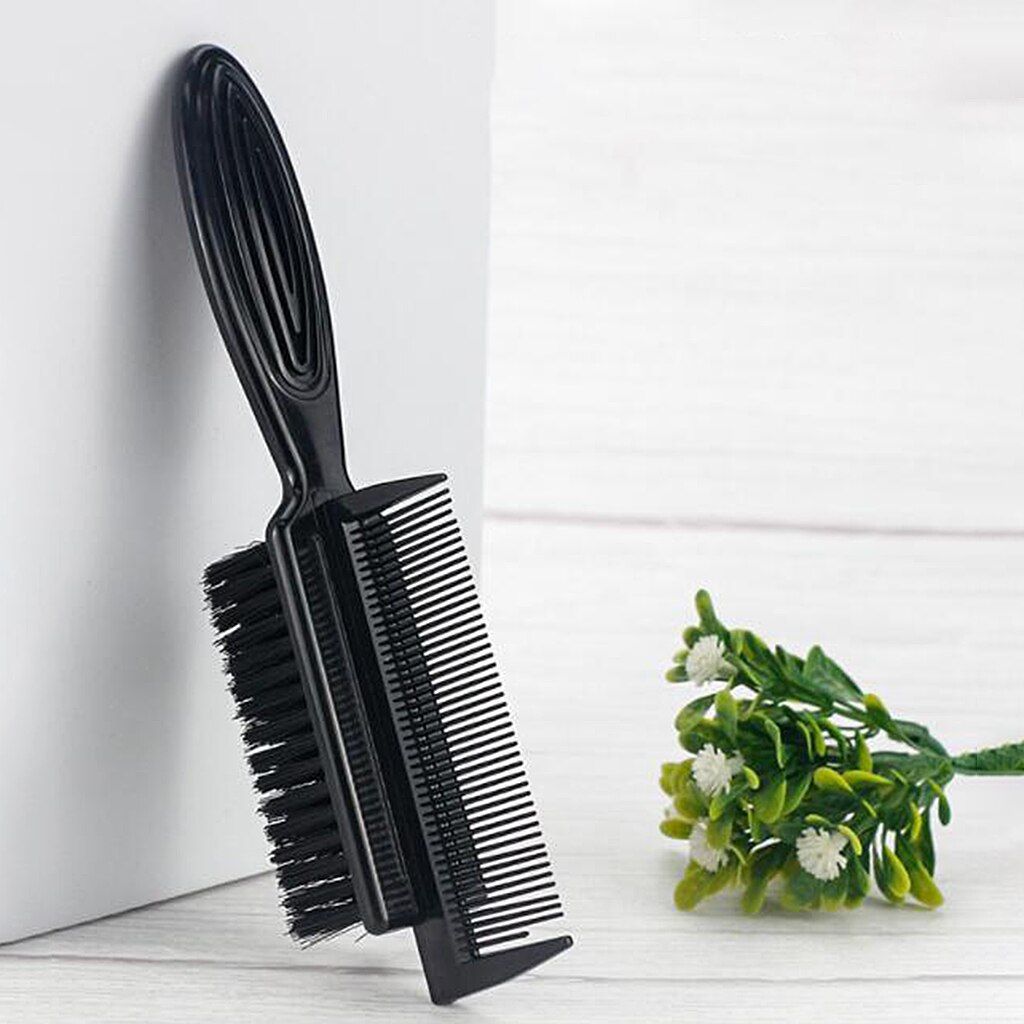 Multifonction Visage Duster Brosses Cheveux Barbe Nette Brosse Peigne Styling