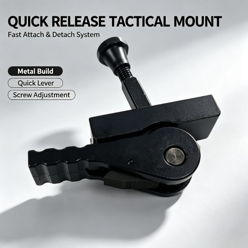 Picatinny Rail Fast Release Connector Detachable Riser Base For Hobby Toy Scene Decoration Parts