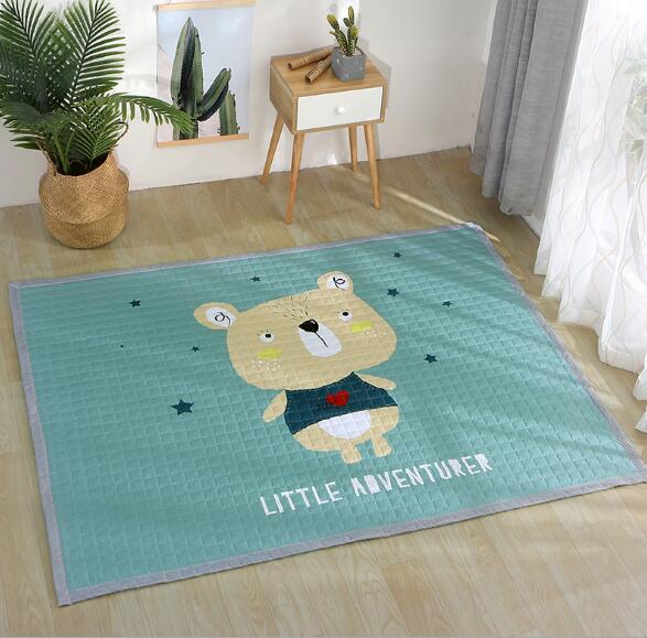 Baby Speelmat Tapijt Ontwikkelen Activiteit Mat Cartoon Dikke Tapijten multifunctionele Baby Kruipen pad accessoires BXX033: BXX033D