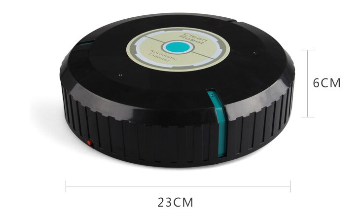 Hem bilrenare robot mikrofiber smart robotmopp golvhörn dammrenare sopmaskin dammsugare 2 färger