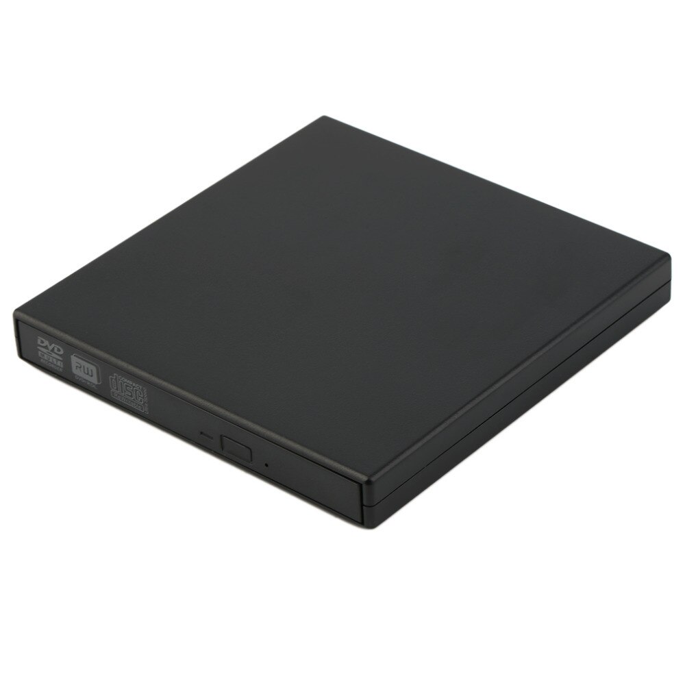 black USB 2.0 External CD+-RW DVD+-RW DVD-RAM Burner Drive Writer For Laptop PC