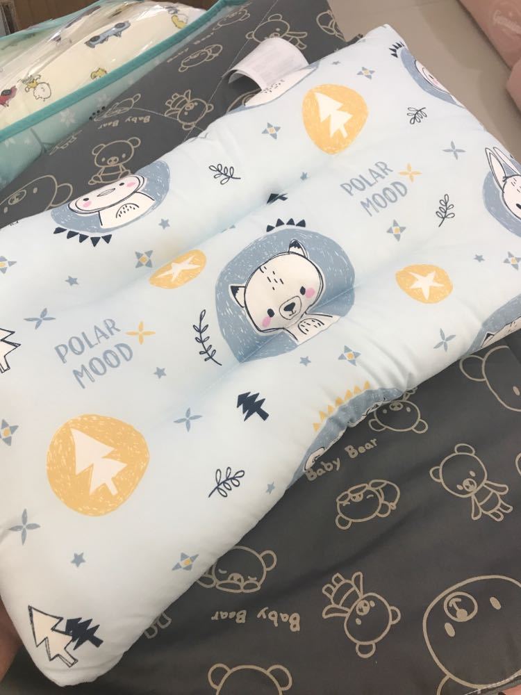 30 x 50 babyputer småbarn sengetøy puter bomull barn soveposisjoner gutt jente hodepute antirull støttepute bxx 058: Bxx 058- x