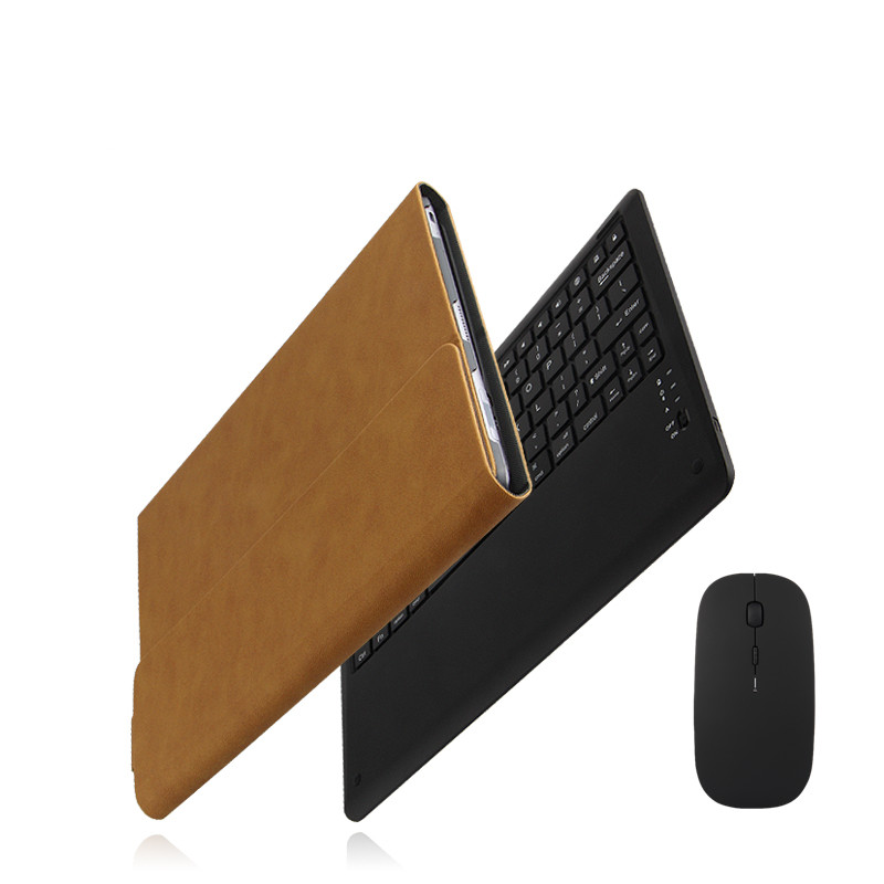 Case Voor Huawei MateBook E Beschermhoes Bluetooth toetsenbord Protector PU PAK-AL09 12 "Tablet Draadloos toetsenbord Muis case