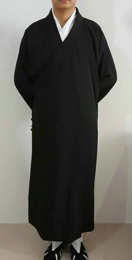unisex black Summer&Spring taoist kung fu clothing Taoism robe Tai chi uniforms gown dobok suits