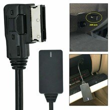 Interface Aux Audio Kabel Adapter Voor A5 A6 A8 Q7 Ami Mmi Bluetooth Muziek Auto Accessoires Adapter kabel