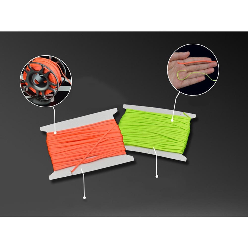 Polyester Flat Scuba Diving Reel Line Diver Underwater Finger Spool Reel Cord Rope Spearfishing Spear Cave Reef rope