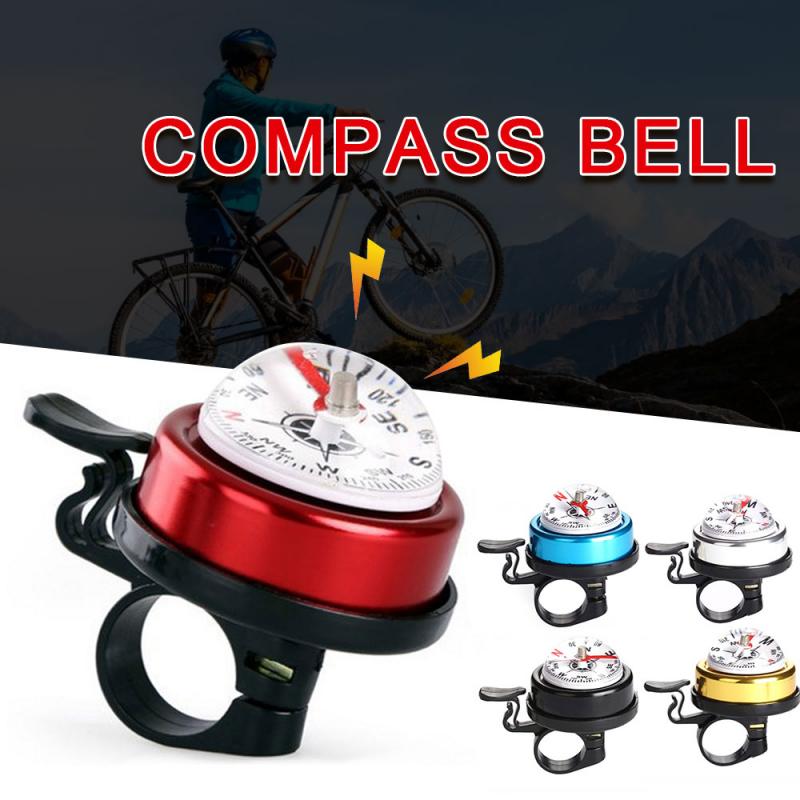 Fiets Bells Aluminium Fiets Bells Met Kompas Clear Sound Ring Weg Mountainbike Fiets Accessoires Fietsbel Fietsen