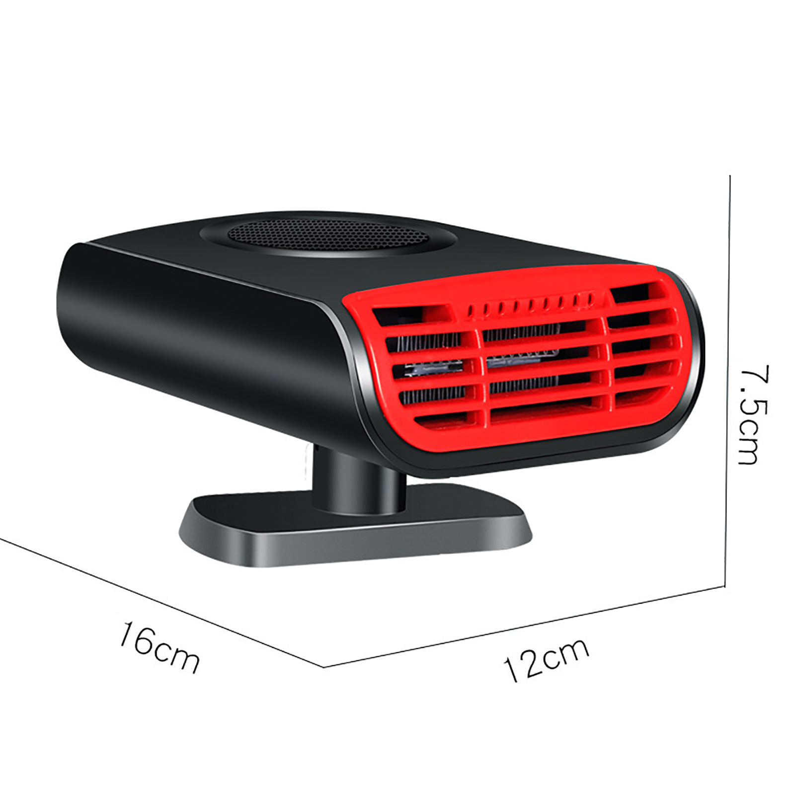 12V 150W 2 in 1 Car Heater Defrost Auto Windshield Defogger 180 Degree Rotatable Car Heater Fast Heating Cooling Fan