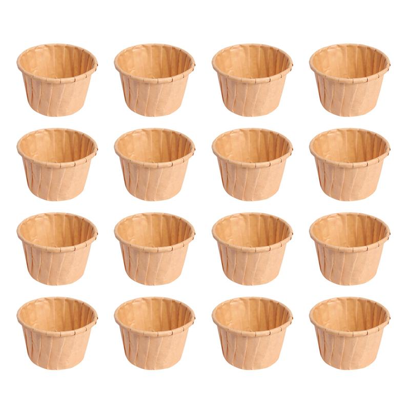 100 Stuks Wegwerp Gekruld Cake Cups Hittebestendig Muffin Cup Cupcake Wrappers Feestartikelen Voor Verjaardag Bruiloft: As Shown 1