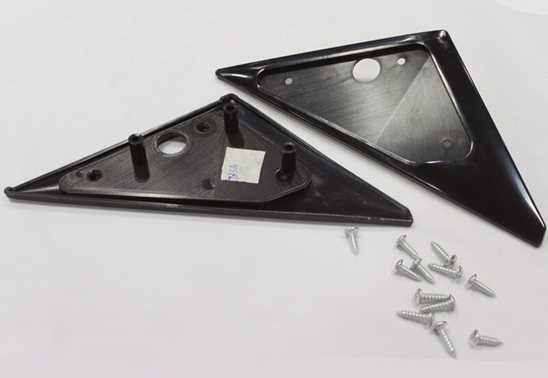 Fit 92-00 Civic 2DR 4DR Coupe Hatchback-Espejo Retrovisor lateral JDM, estilo cuchara Manual: for 92-96 civic 4d