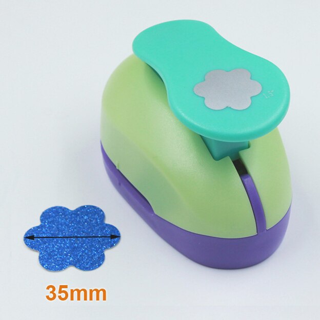 35mm freeship circle punch Embossing device paper cutter crafts scrapbook kid child craft tool hole punches cortador de papel