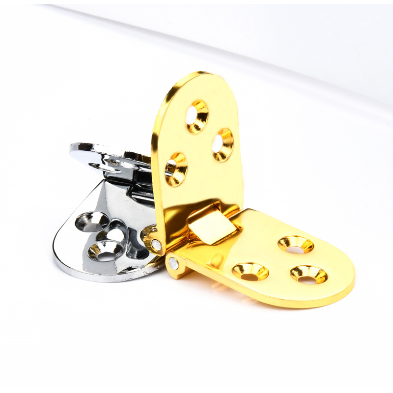 Zinc Alloy Mounted Folding Hinges Self Supporting Foldable Table Cabinet Door Hinge Furniture Hardware