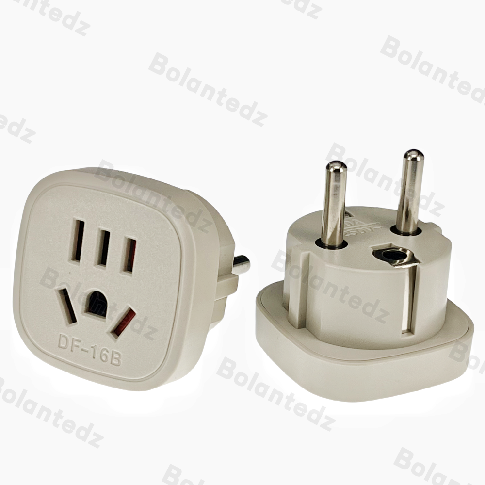 Vs au naar eu stekkeradapter type-i type-a naar type-f stroomomvormer australië china naar schuko europese reizen frankrijk korea rusland