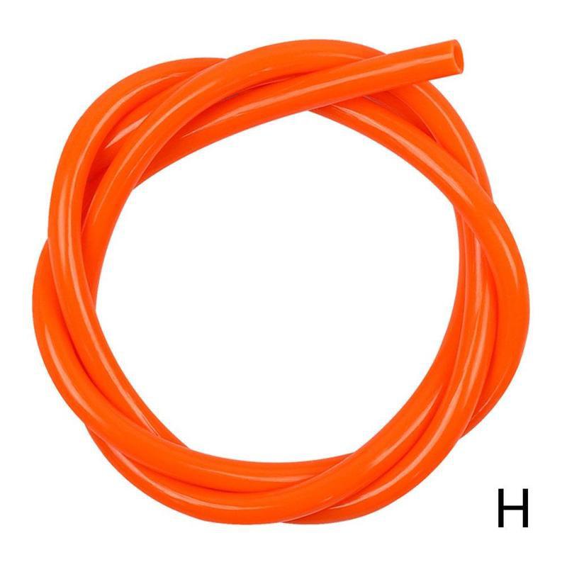 1m Universal Fuel Pipe Rubber Motorcycle Fuel Oil Pipe Pipe Replacement Car Resistant Temperature Parts Oil Motorcycle High C5S1: Orange