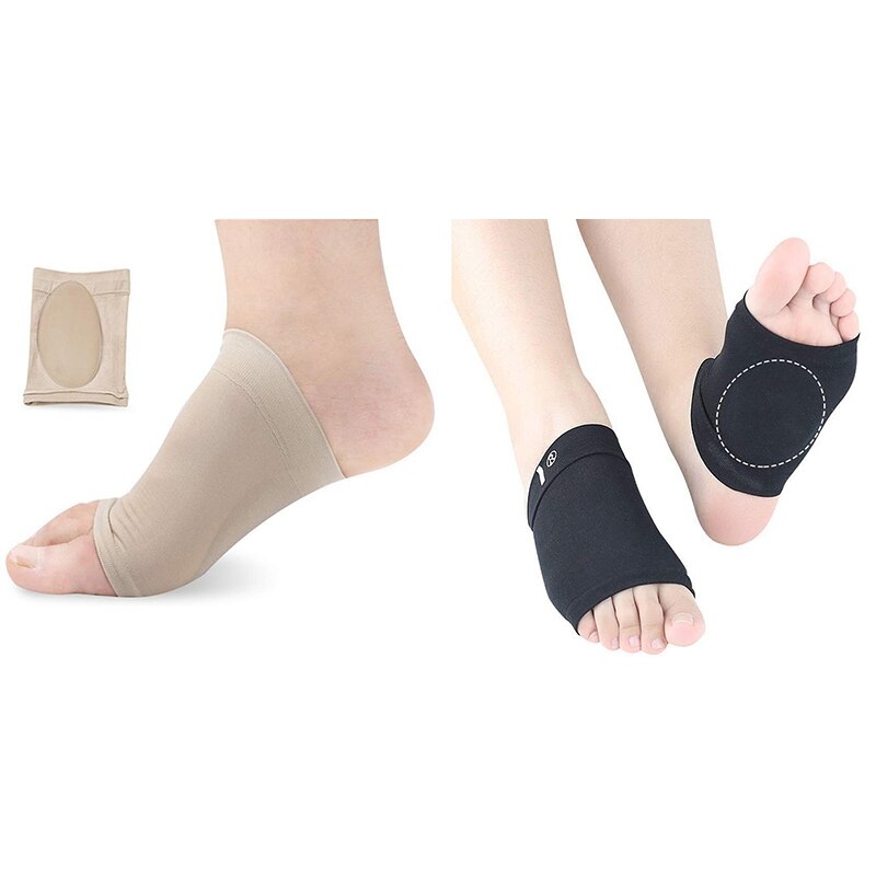 Compression Arch Support with Comfort Gel Pad,Arch Brace for Flat Feet Cushions for Women & Men, Plantar Fasciitis Sleeves Shoe