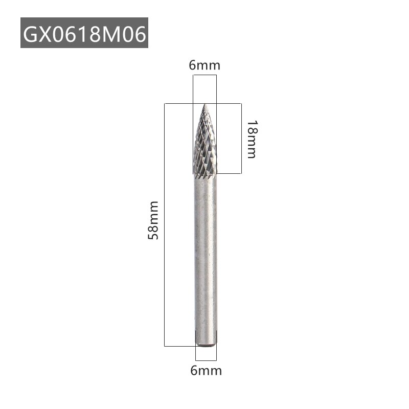 YG8 Alloy Rotary File 1Pc GX Type Double Slot Tung... – Vicedeal