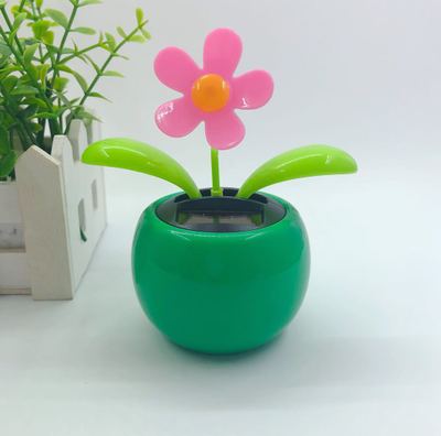 Magia Solar Powered Dancing Fiori Oscillante Bobble Regalo Del Giocattolo Auto Della Decorazione Della Novità Felice Danza Solare Giocattoli Regalo Per I Bambini: C