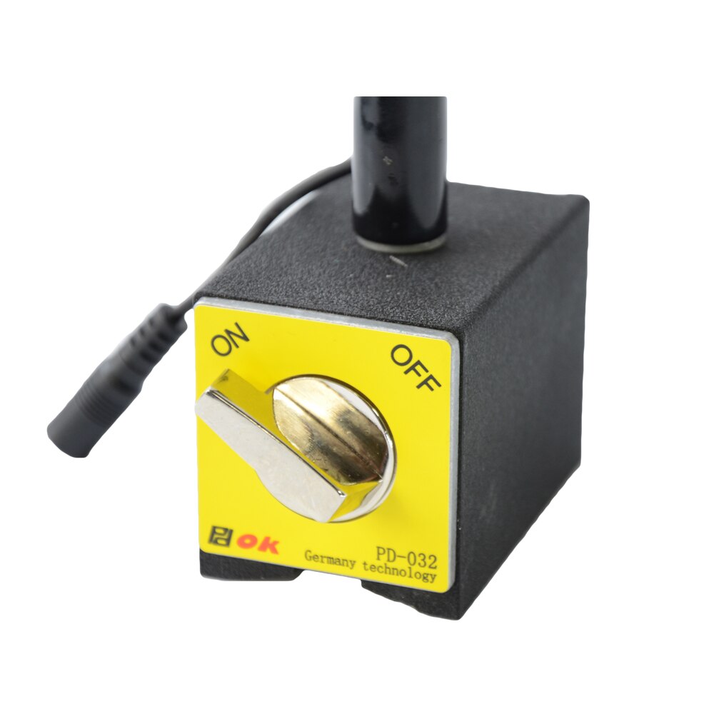 Magnetförstoringsglaslampa 3x 5x 8x 10x med magnetiskt stativ 5 -tums förstoringsglas justerbart led-ljus maskiner magnetverktyg
