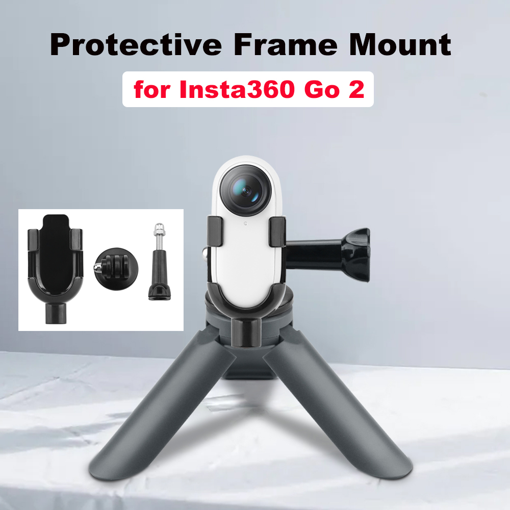 Camera Accessoire Voor Insta 360 Go 2 Action Sport Camera Rugzak Mount Adapter Clip Statief Selfie Stick Pole Zuig Connector