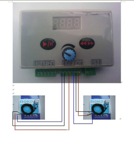 Reversible Stepper Motor Speed Regulator * Pulse Signal Controller * stepping