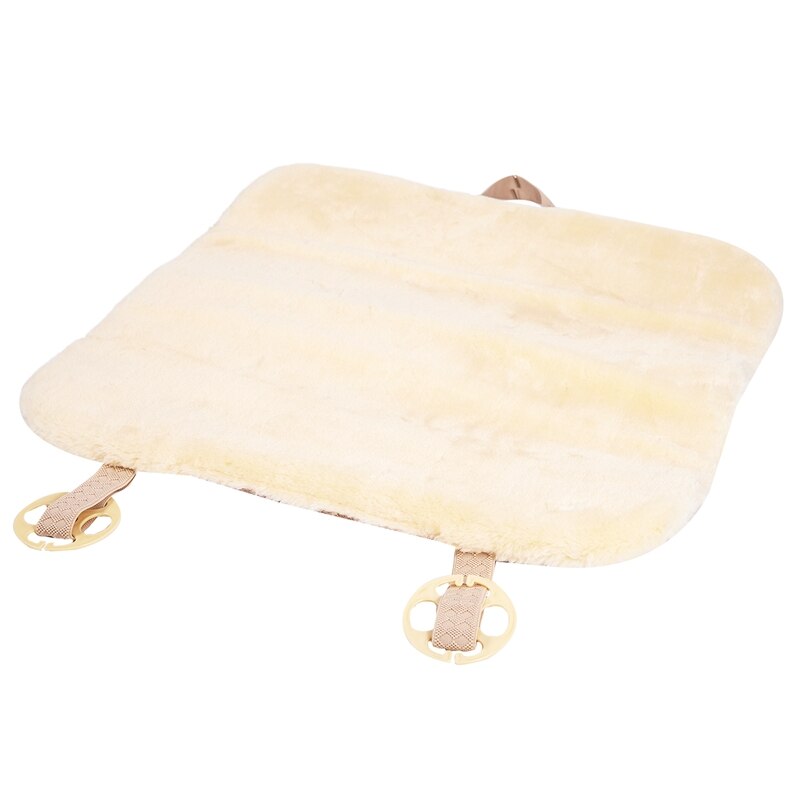 1Pcs Car Seat Cover Faux Fur Keep Warm Universal for Car Front Seat Covers Autumn and Winter Seat-Covers Brown