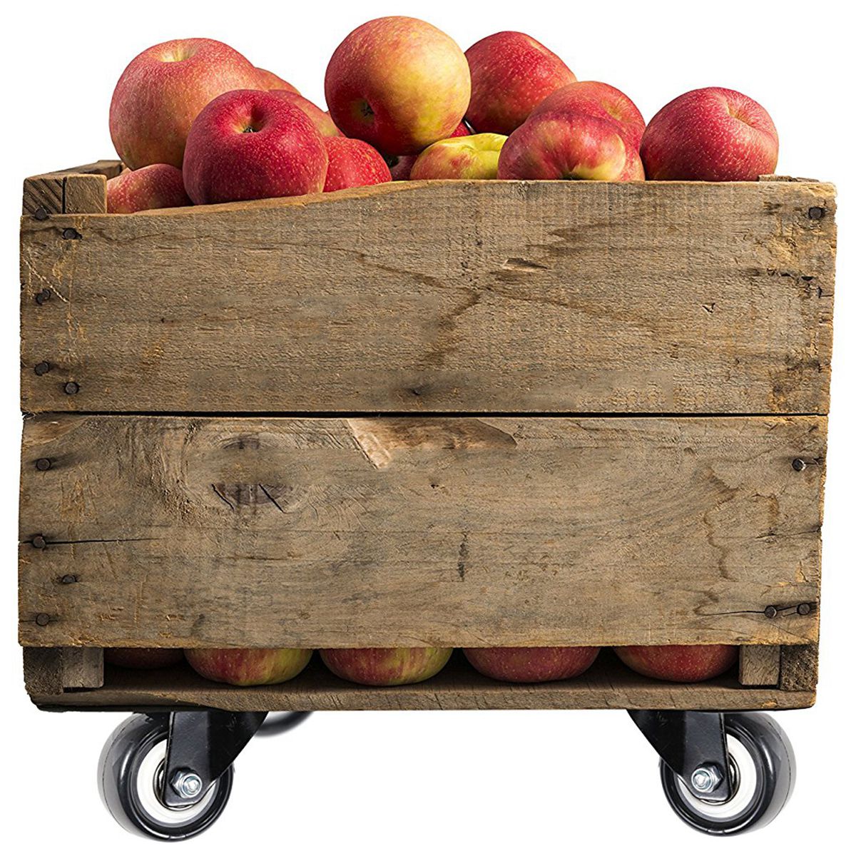 4 Pack 2in Heavy Duty Caster Wheels Polyurethane PU Swivel Casters with 360 Degree Top Plate 220lb Total Capacity