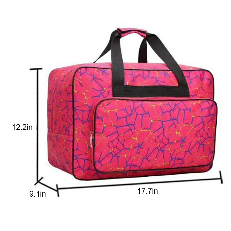 Sac fourre-tout en toile étanche grande capacité, sac de rangement, sacs à main portables de voyage, étui de rangement avec poches et poignée