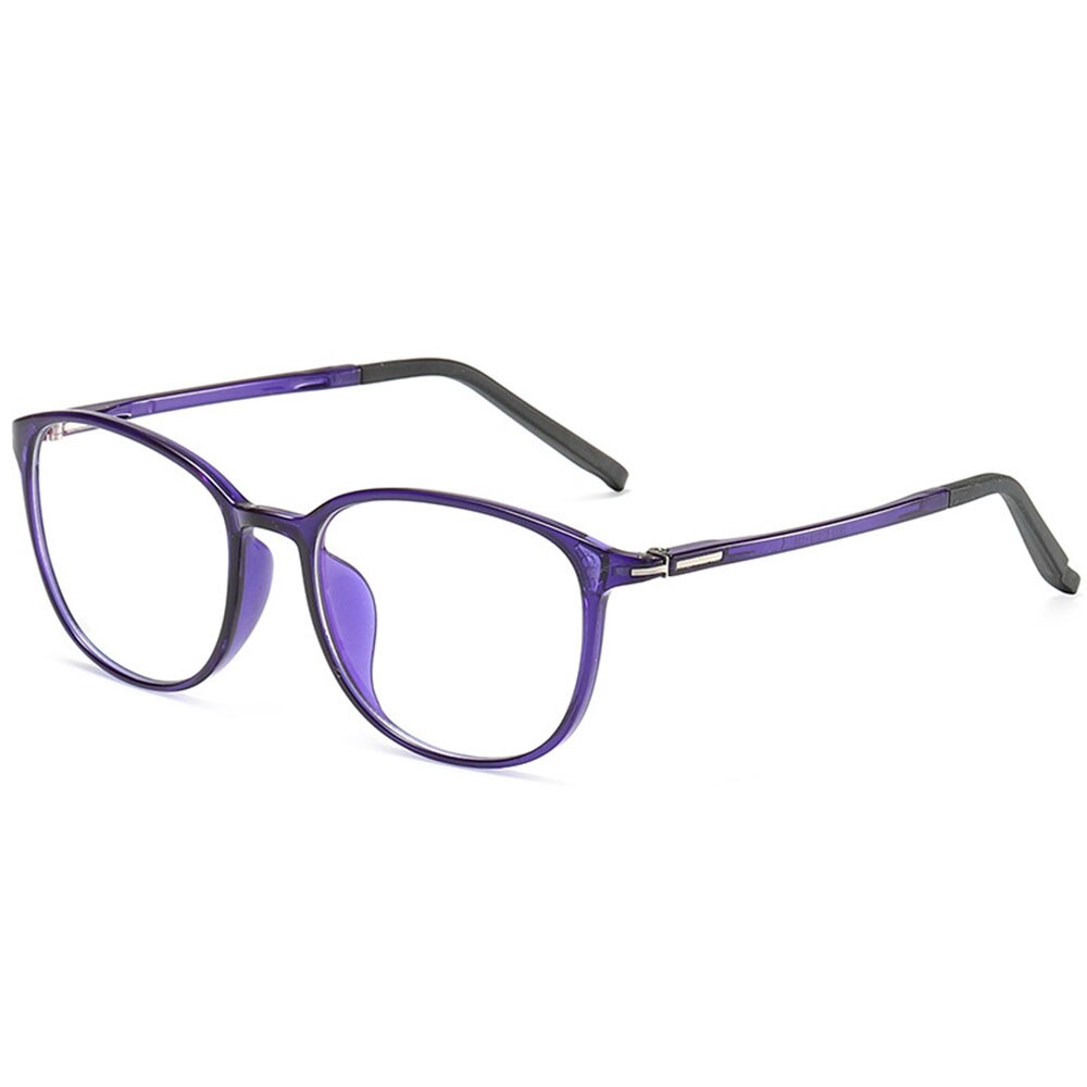 Anti Blue Light Eye Glasses Men Women Blue light Radiation TR90 Computer Protection Gaming Glasses Blue Blocking UV Eyewear: Purple