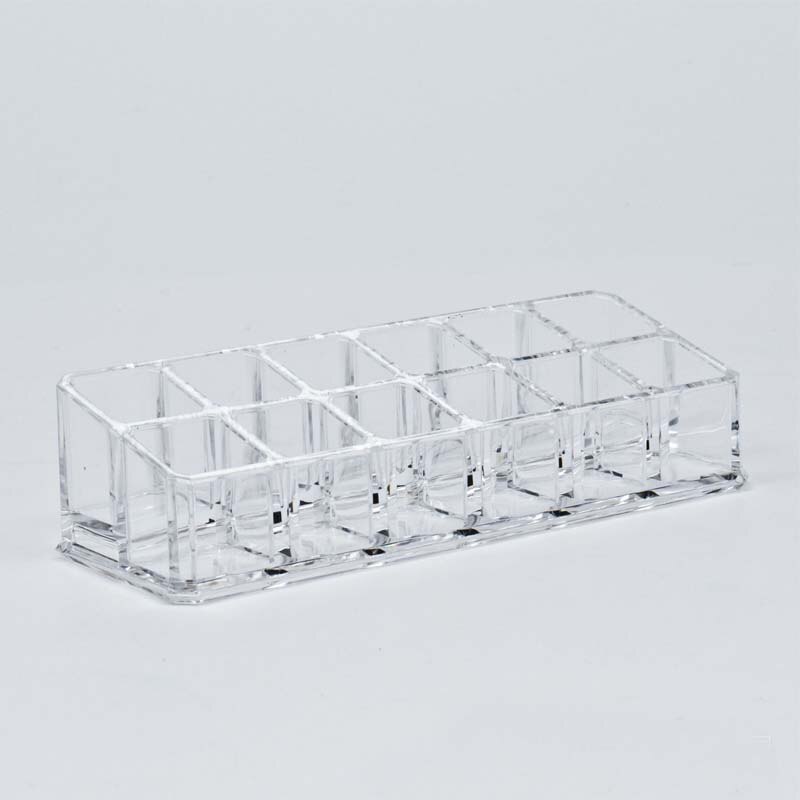 Cosmetic Organizer 2-layer Drawers Acrilico Desk Jewelry Organizer Acrylic Makeup Organizer Arrangement Storage Box: 01