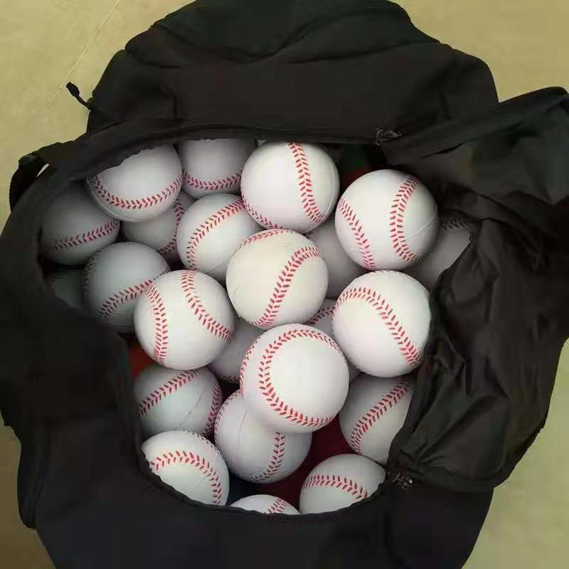 9" Handmade Baseballs PVC Upper Rubber Inner Soft Baseball Balls Softball Ball Training Exercise Baseball Balls