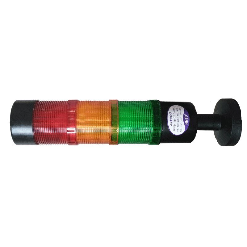 Dia 70mm LED Stack Lamp Industrial Signal Tower Alarm Caution Light Multi-layers Safety Buzzer Sound Warning Light for Machines
