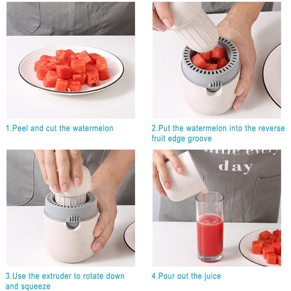 Manual Juicers Portable Citrus Juicer Orange Juicer For Lemon Fruit Squeezer Juice Child Healthy Life Hand Juicer 400ML Machine