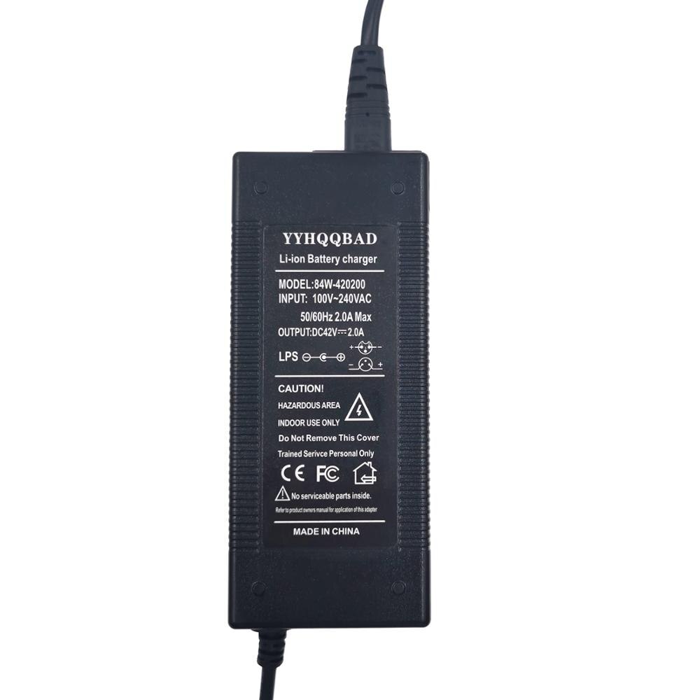 42V 2A E-bike Lithium Battery Charger for 36V 10S electric bike lithium battery XLR Plug Input 100-240V