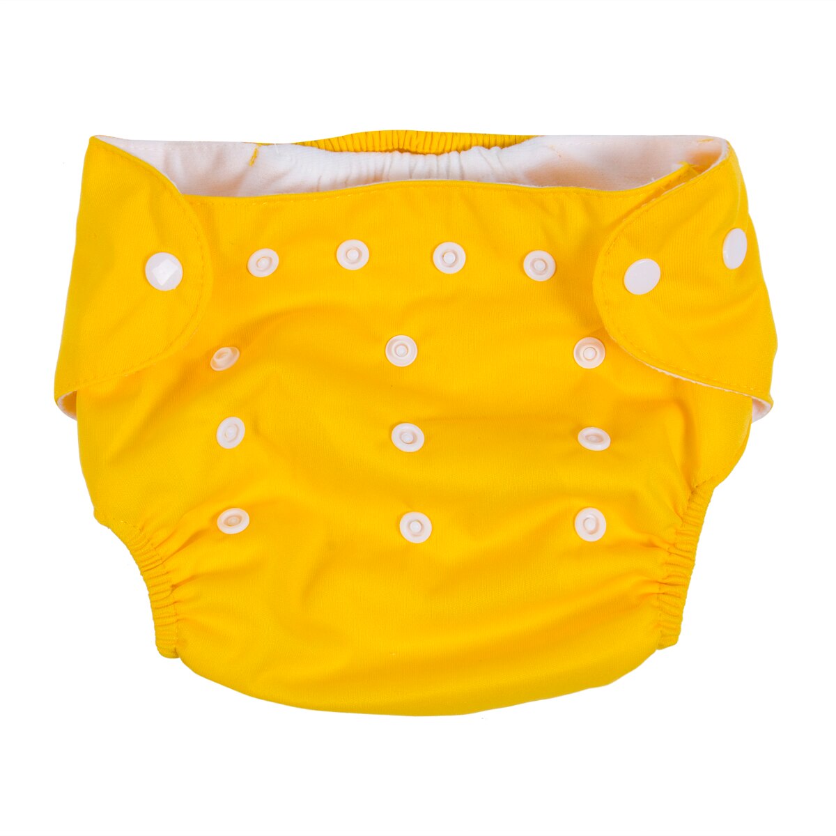 Adjustable Reusable Baby Kids Boy Girl Washable Cloth Comfortable Diaper Nappies Cloth Diapers: Yellow