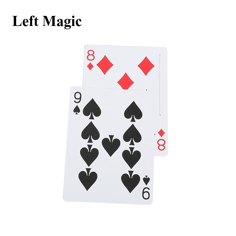 Funny Speed of Light Through Magic Tricks Card Transport Magia Magician Close Up Street Illusions Gimmicks Mentalism Props Toy