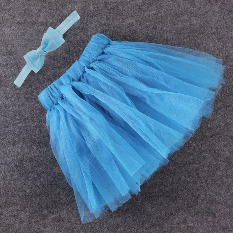 Cute Kids Meisjes Peuter Baby Boog Bloem Tutu Jurken Fotografie Prinses Jurk 85WA
