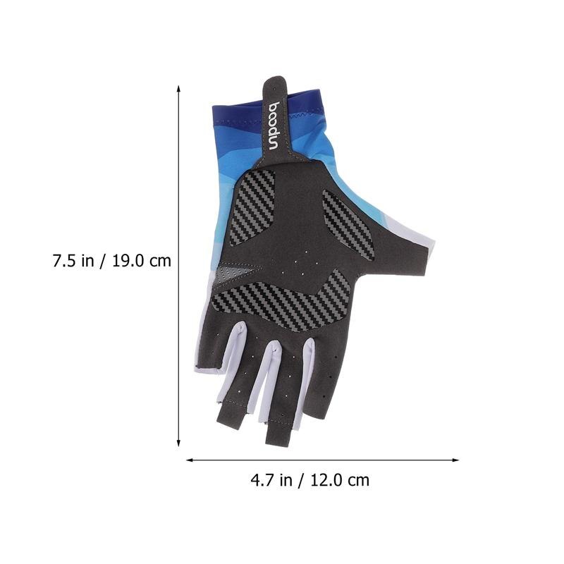 1 Pair Sun Protection Half-Finger Gloves Breathable Gloves For Sailing Cycling Outdoor Fishing Riding Camping Supplier