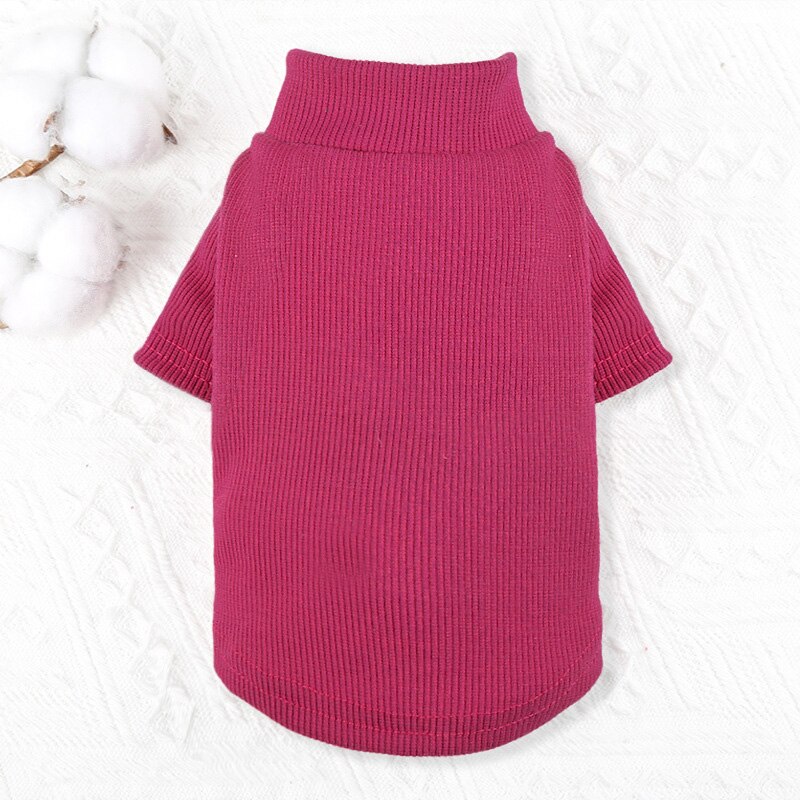 Thin Stripe Pet Dog Clothes Chihuahua Basic Shirt Spring Breathable High Elastic Sweatshirt Classic Puppy Protector Pet Clothing