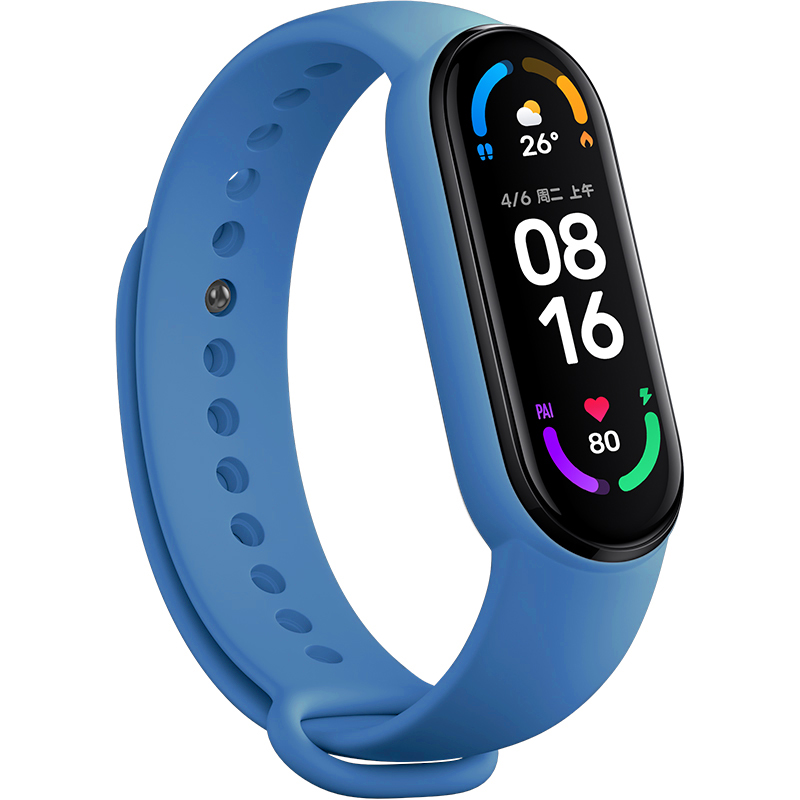 Uhrenarmband für Xiaomi Mi Band 3 4 5 6 7 Armband Silikonarmband Handschlaufe für Mi Band 7 3 4 5 6 Armband Smartwatch Band