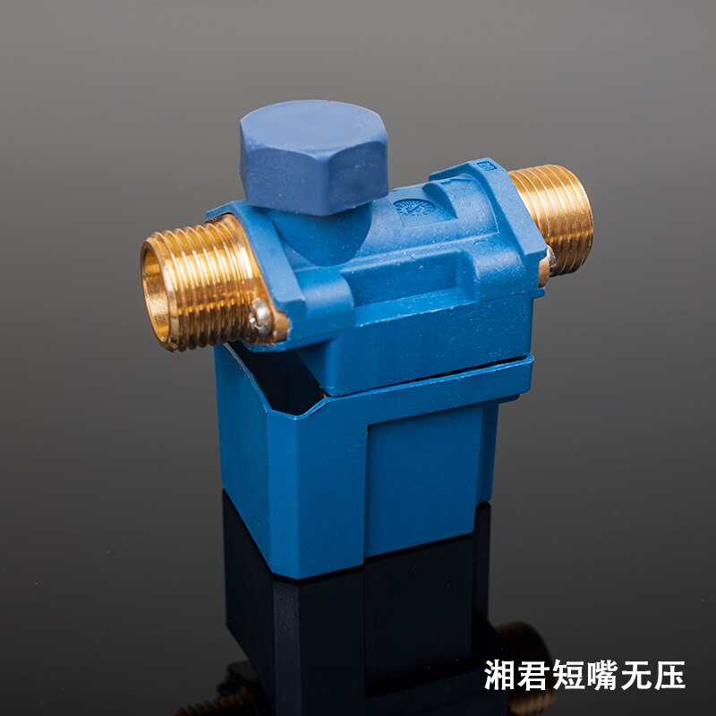 12V short nozzle pressureless solar solenoid water inlet valve automatic water supply control valve water heater solenoid valve: No pressure