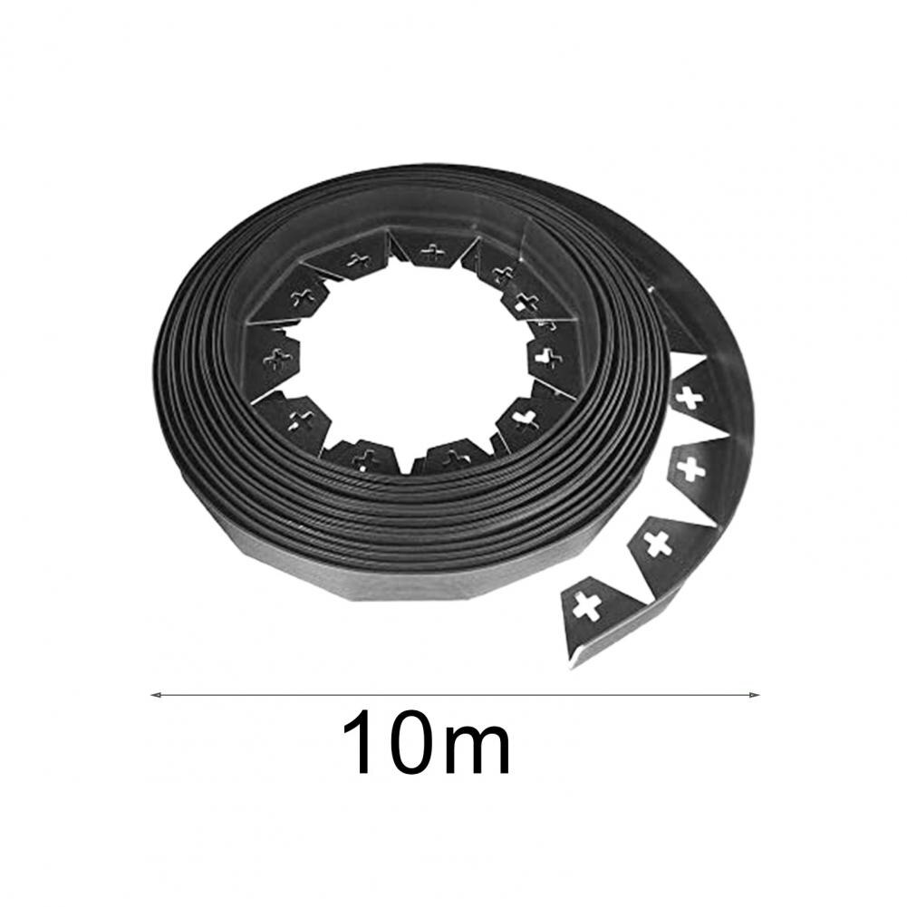 Landscape Edging No Dig Flexible Plastic Weather Resistant Garden Paths Border for Garden