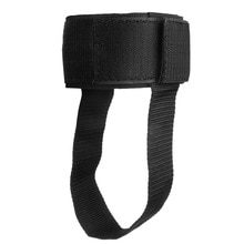 Black Ankle D-ring Strap Gym Foot Cable Attachment Thigh Leg Pulley Weight Lifting Ankle Strap